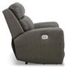 Roman Power Leather Match Recliner (U2540213) image 4