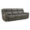 Roman Power Reclining Leather Match Sofa (U2540215) image 1