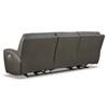Roman Power Reclining Leather Match Sofa (U2540215) image 5