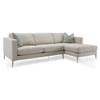 Fabric 2 pc Sectional (2795-07/2795-08 2 pc Sectional - Beige) image 1