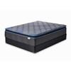 Pinellas Park Pillowtop Mattress Low Profile Set (Queen) image 1