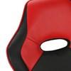 I 7327 Office Chair - Gaming/Black/Red Leather-Look image 6