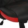 I 7327 Office Chair - Gaming/Black/Red Leather-Look image 7