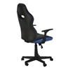 I 7328 Office Chair - Gaming/Black/Blue Leather-Look image 3
