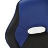 I 7328 Office Chair - Gaming/Black/Blue Leather-Look image 6