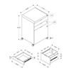 I 7583 Filling Cabinet - High Glossy White image 11