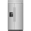 42-inch, 25.1 cu. ft. Built-in Side-by-Side Refrigerator with External Water and Ice Dispensing System (KBSD702MPS) image 1