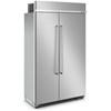 48-inch, 30 cu. ft. Built-in Side-by-Side Refrigerator with Internal Ice Maker (KBSN708MPS) image 3