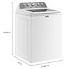 5.5 cu. ft. Top Loading Washer with Power™ Impeller (MVW5430MW) image 5