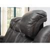 Turbulance Power Leather Look Recliner (8500113C) image 9