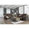Causeuse inclinable Derwin en aspect cuir avec console (2840194) image 12