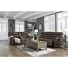 Causeuse inclinable Derwin en aspect cuir avec console (2840194) image 8