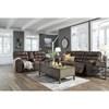 Causeuse inclinable Derwin en aspect cuir avec console (2840194) image 9
