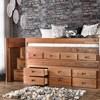 Cleo AM-BK601-BED-SLAT Twin Captain Bed image 6
