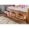 Lia AM-BK602-BED-SLAT Twin Captain Bed image 2