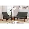 Deena Stationary Fabric Accent Chair (CM-AC5708DG) image 2