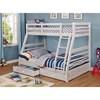 California CM-BK588BWH-BED Bunk Bed image 1