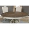 Round Arcadia Dining Table with Pedestal Base (CM3150WH-RT) image 4