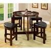 Crystal Cove 5 pc Counter Height Dinette (CM3321PT-5PK) image 2