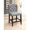 Sania Counter Height Dining Chair (CM3324BK-LG-PCW-2PK) image 1