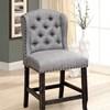 Sania Counter Height Dining Chair (CM3324BK-LG-PCW-2PK) image 2