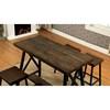 Lainey Counter Height Dining Table with Trestle Base (CM3415PT) image 1