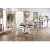 Round Auletta Dining Table with Pedestal Base (CM3417RT) image 2