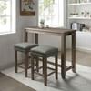 Caerleon 3 pc Counter Height Dinette (CM3474GY-PT-3PK) image 2