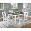 Anya 5 pc Dinette (CM3476WH-T-5PK) image 2