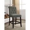 Izzy Counter Height Dining Chair (CM3564GY-PC-2PK) image 3