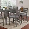Square Viana Counter Height Dining Table (CM3716PT) image 1