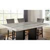 Kian Counter Height Dining Table with Marble Top (CM3744PT-TABLE) image 3
