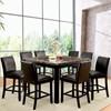 Square Gladstone Counter Height Dining Table (CM3823BK-PT) image 1