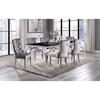Neuveville Dining Table with Glass Top (CM3903BK-T-TABLE) image 2