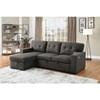 Sammy Fabric Sectional (CM6069DG-SECT) image 2