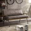 Santiago Stationary Leatherette Loveseat (CM6077BR-LV) image 1