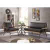 Santiago Stationary Leatherette Loveseat (CM6077GY-LV) image 2