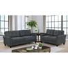 Alissa Stationary Fabric Loveseat (CM6213GY-LV) image 2