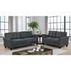 Alissa Stationary Fabric Sofa (CM6213GY-SF) image 2