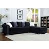 Wilmington Fabric Sectional (CM6239BK-SECT) image 2