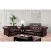 Stanford Stationary Leather Look Chair (CM6269BR-CH-VN) image 2