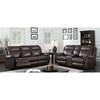 Chenai Reclining Leatherette Loveseat with Console (CM6297-LV-VN) image 2