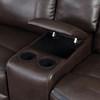 Chenai Reclining Leatherette Loveseat with Console (CM6297-LV-VN) image 3