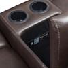 Chenai Reclining Leatherette Loveseat with Console (CM6297-LV-VN) image 4