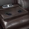 Chenai Reclining Leatherette Loveseat with Console (CM6297-LV-VN) image 5
