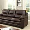 Parma Stationary Leather Look Sofa (CM6324BR-SF) image 3