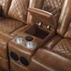 Alexia Power Reclining Leather Look Loveseat (CM6346-LV) image 4