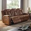 Alexia Power Reclining Leather Look Sofa (CM6346-SF) image 1