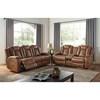 Alexia Power Reclining Leather Look Sofa (CM6346-SF) image 2