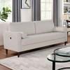 Horgen Stationary Leatherette Sofa (CM6452WH-SF) image 1